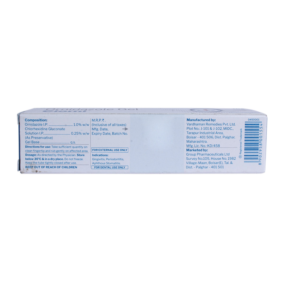 Clorni Gel 10 gm, Pack of 1 Gel Clorni Gel 10 gm, Pack of 1 Gel