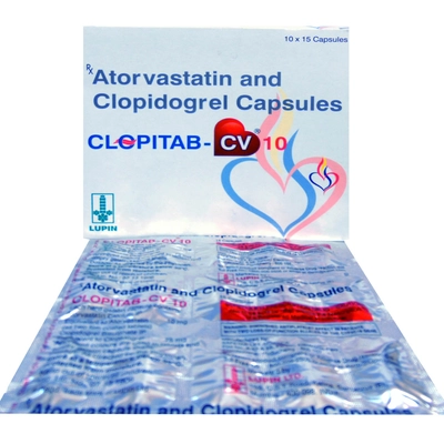 Clopitab CV 10 Tablet 10's, Pack of 10 TabletS