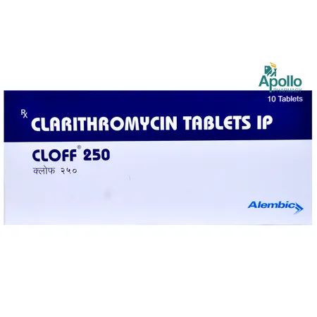Cloff 250 Tablet 10's