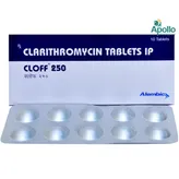 Cloff 250 Tablet 10's, Pack of 10 TABLETS