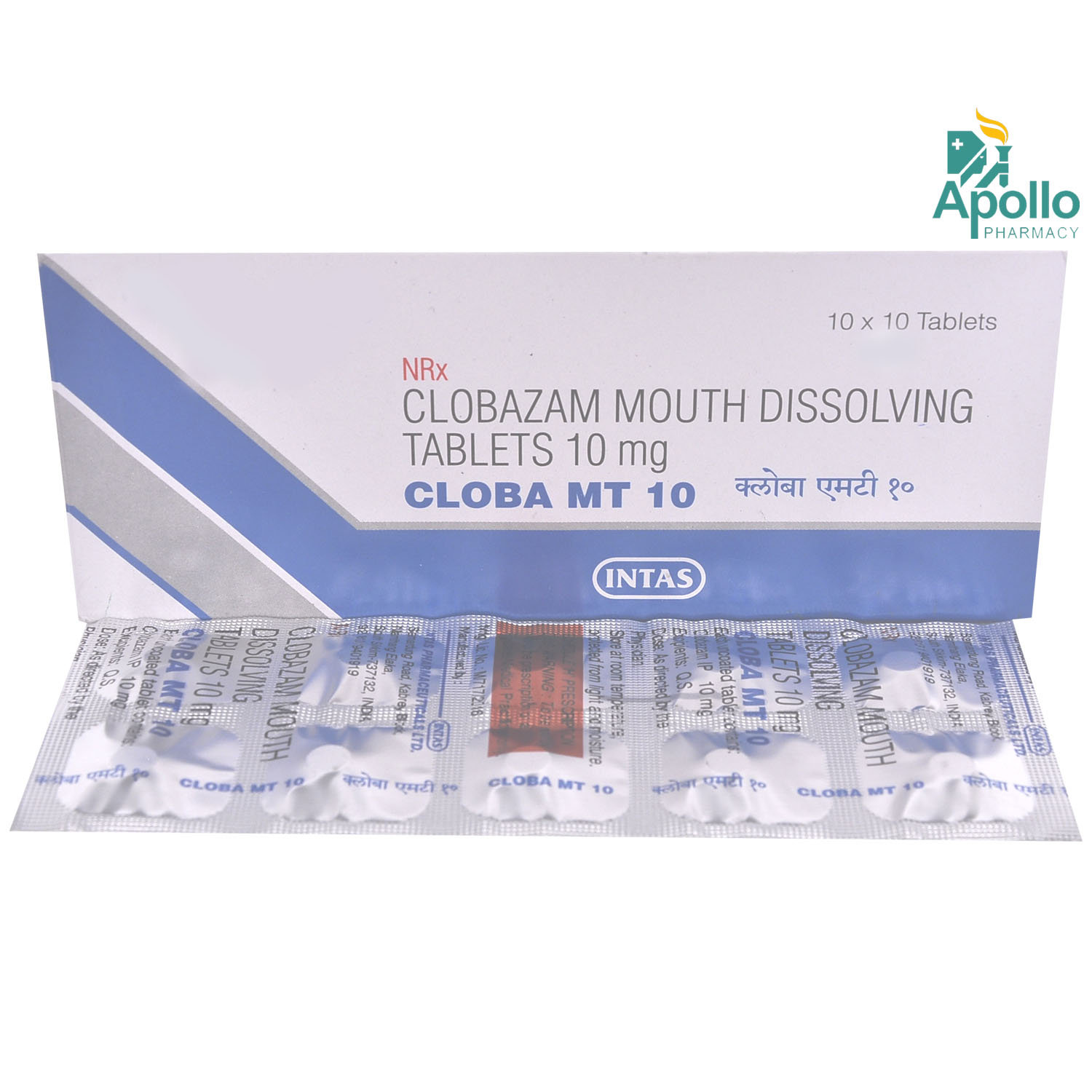 CLOBA MT 10MG TABLET, Pack of 10 TABLETS CLOBA MT 10MG TABLET, Pack of 10 TABLETS
