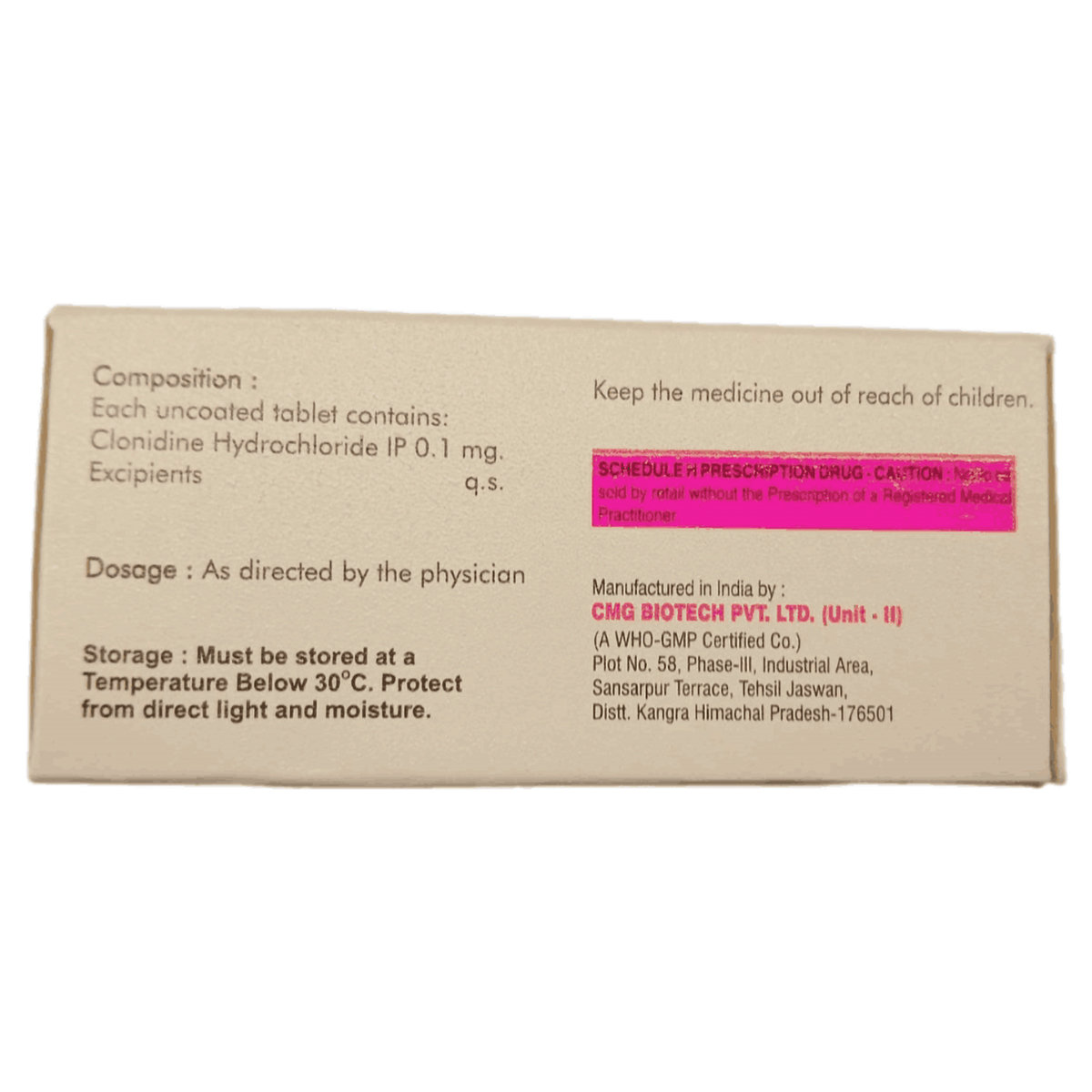 CLOUD 0.1 TABLET 10'S, Pack of 10 TabletS CLOUD 0.1 TABLET 10'S, Pack of 10 TabletS