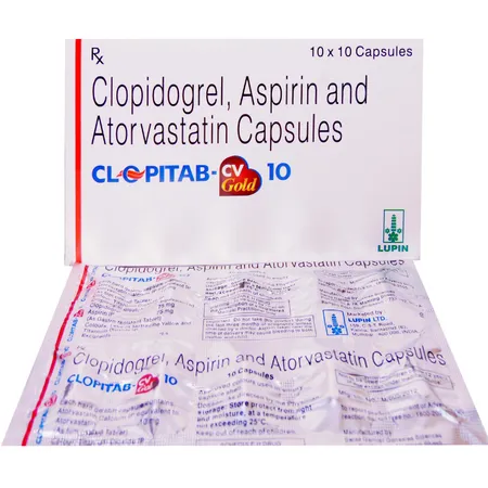 Clopitab-CV Gold 10 Capsule 10's