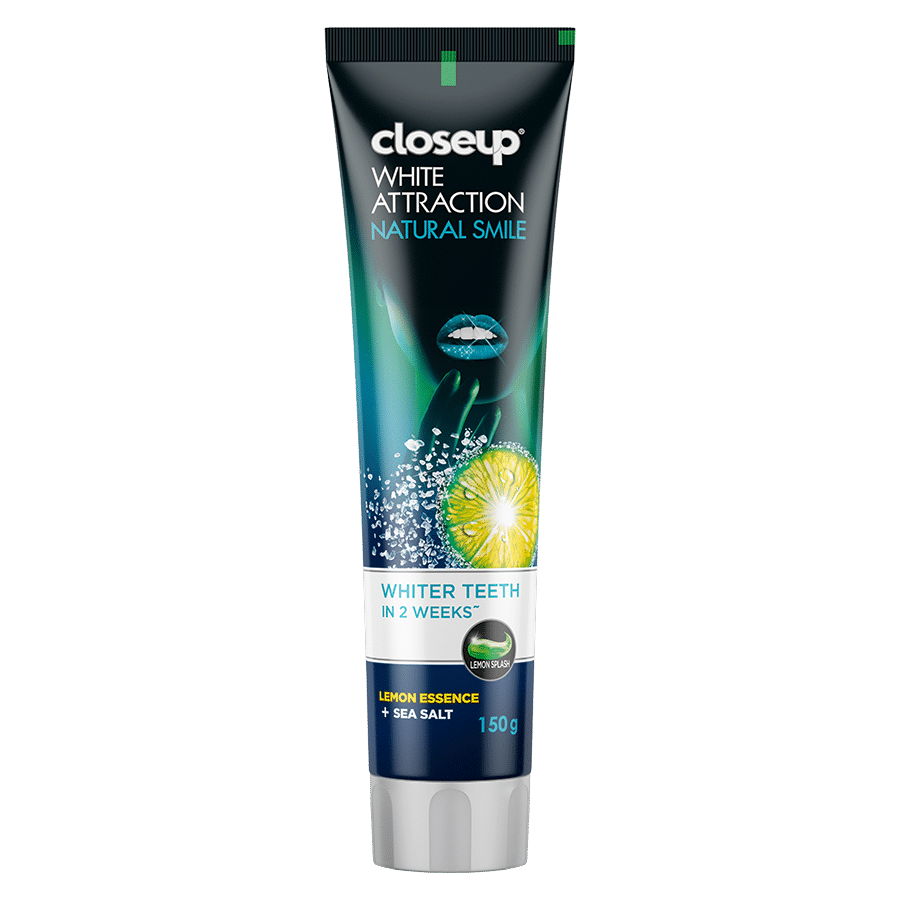 Closeup White Attraction Natural Smile Toothpaste 150 Gm Price Uses Side Effects Composition 3342