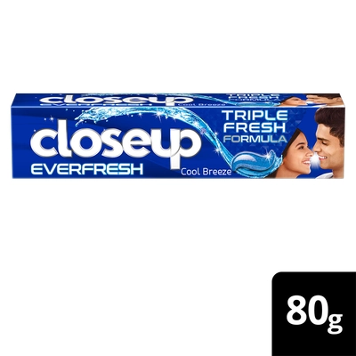 Closeup Everfresh Cool Breeze Toothpaste, 80 gm, Pack of 1