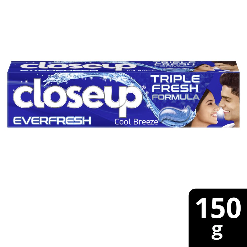 Closeup Everfresh Cool Breeze Toothpaste, 150 gm, Pack of 1 Closeup Everfresh Cool Breeze Toothpaste, 150 gm, Pack of 1