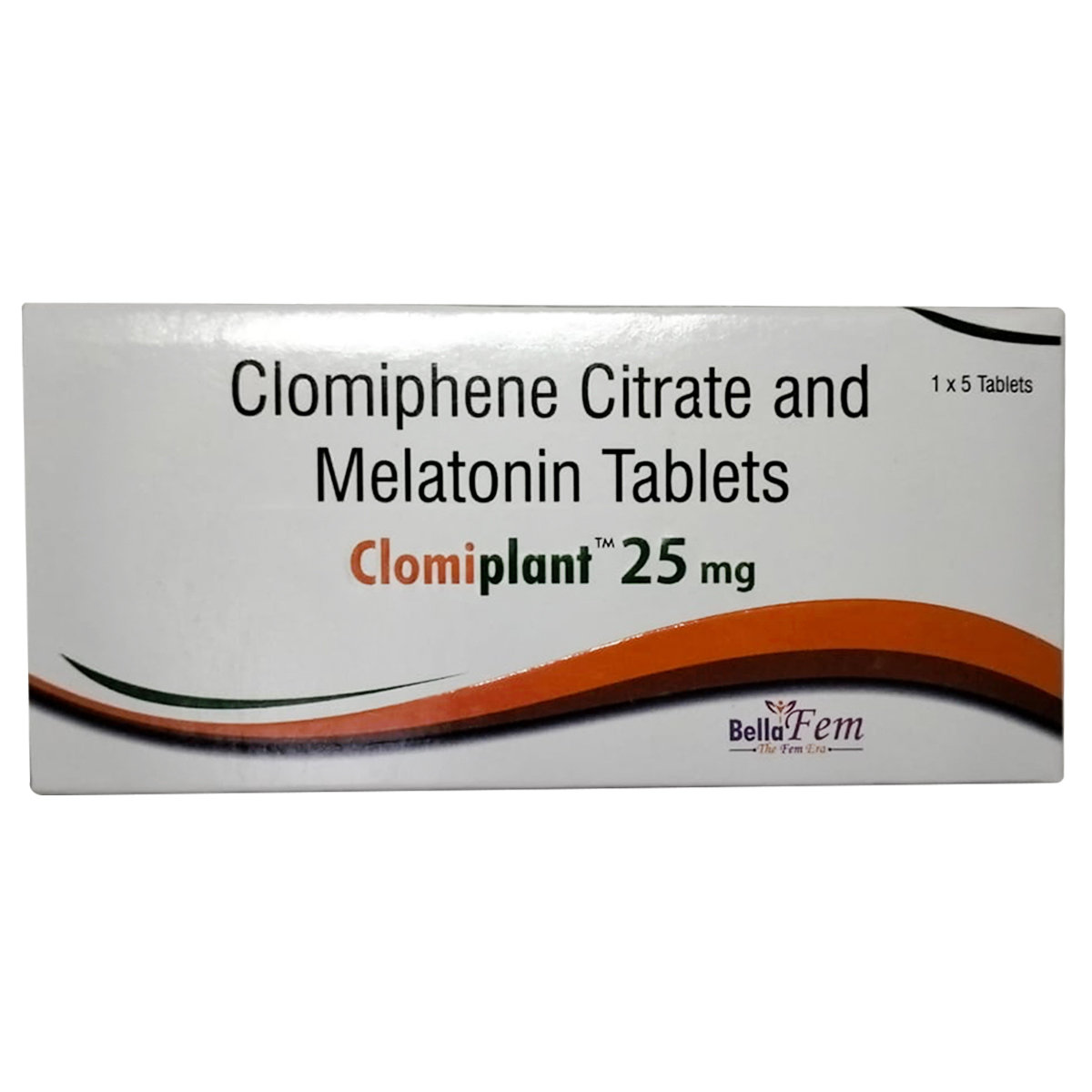 Clomiplant 25 mg Tablet 5's Clomiplant 25 mg Tablet 5's
