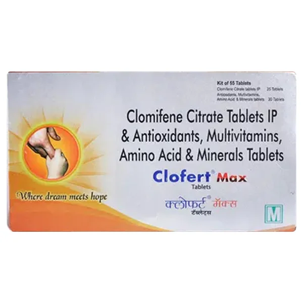 Clofert Max Kit Tablet 55's, Pack of 1