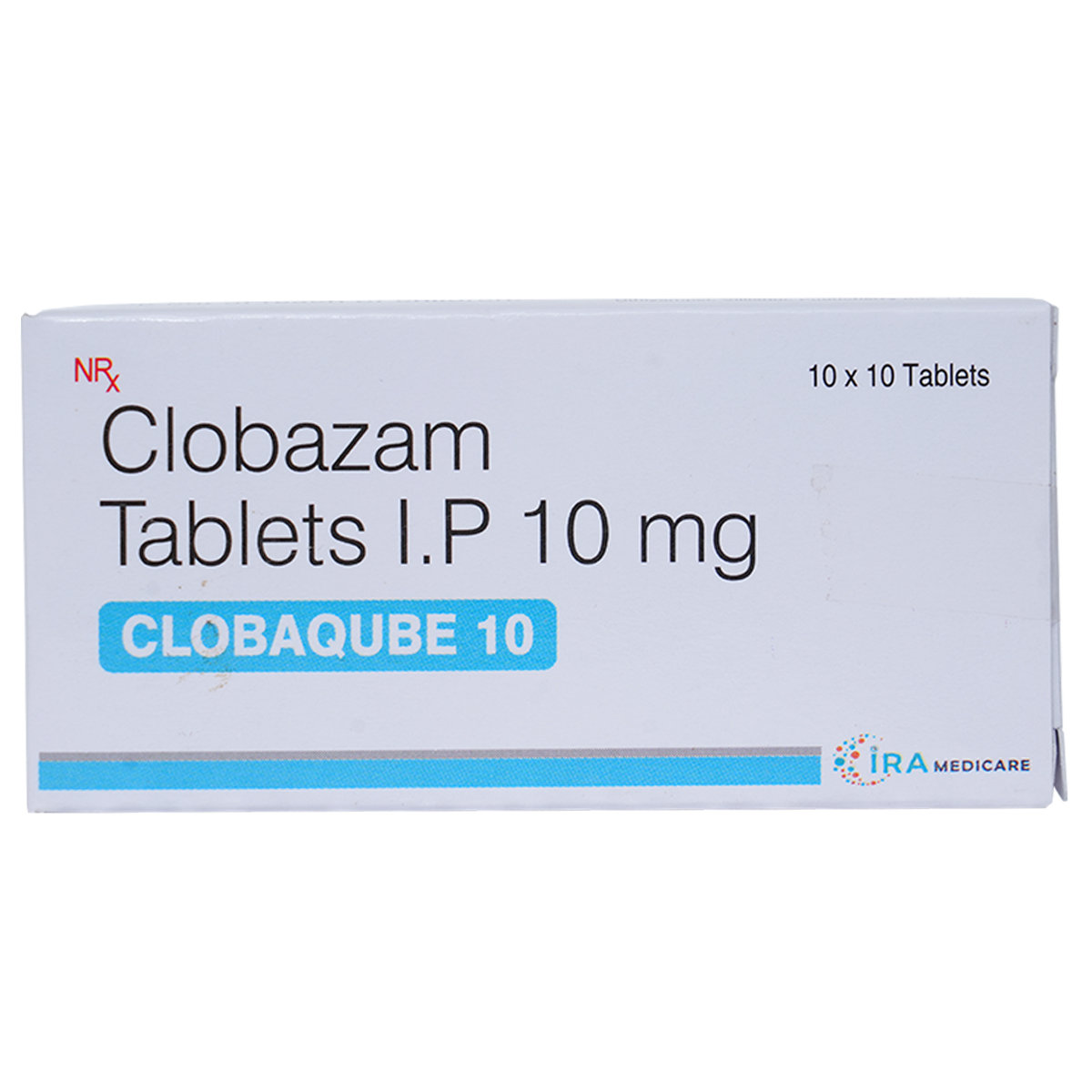 Clobaqube 10 Tablet 10's, Pack of 10 Clobaqube 10 Tablet 10's, Pack of 10