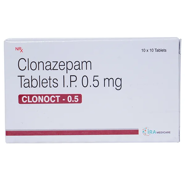 Clonoct-0.5 Tablet 10's, Pack of 10