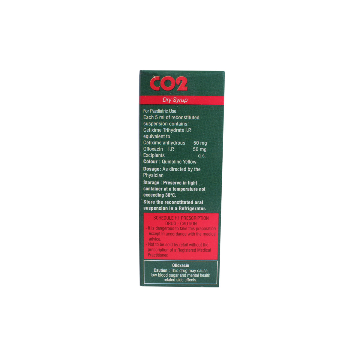 CO2 Dry Syrup 30 ml, Pack of 1 Syrup CO2 Dry Syrup 30 ml, Pack of 1 Syrup