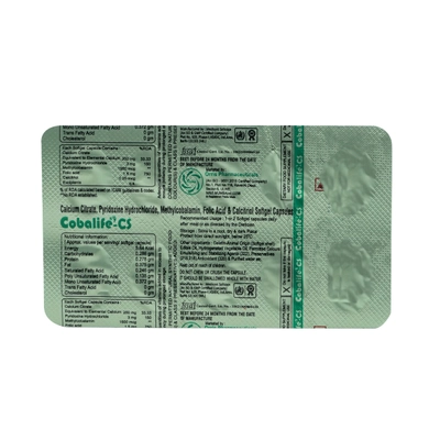 Cobalife CS Capsule 10's, Pack of 10 CAPSULES