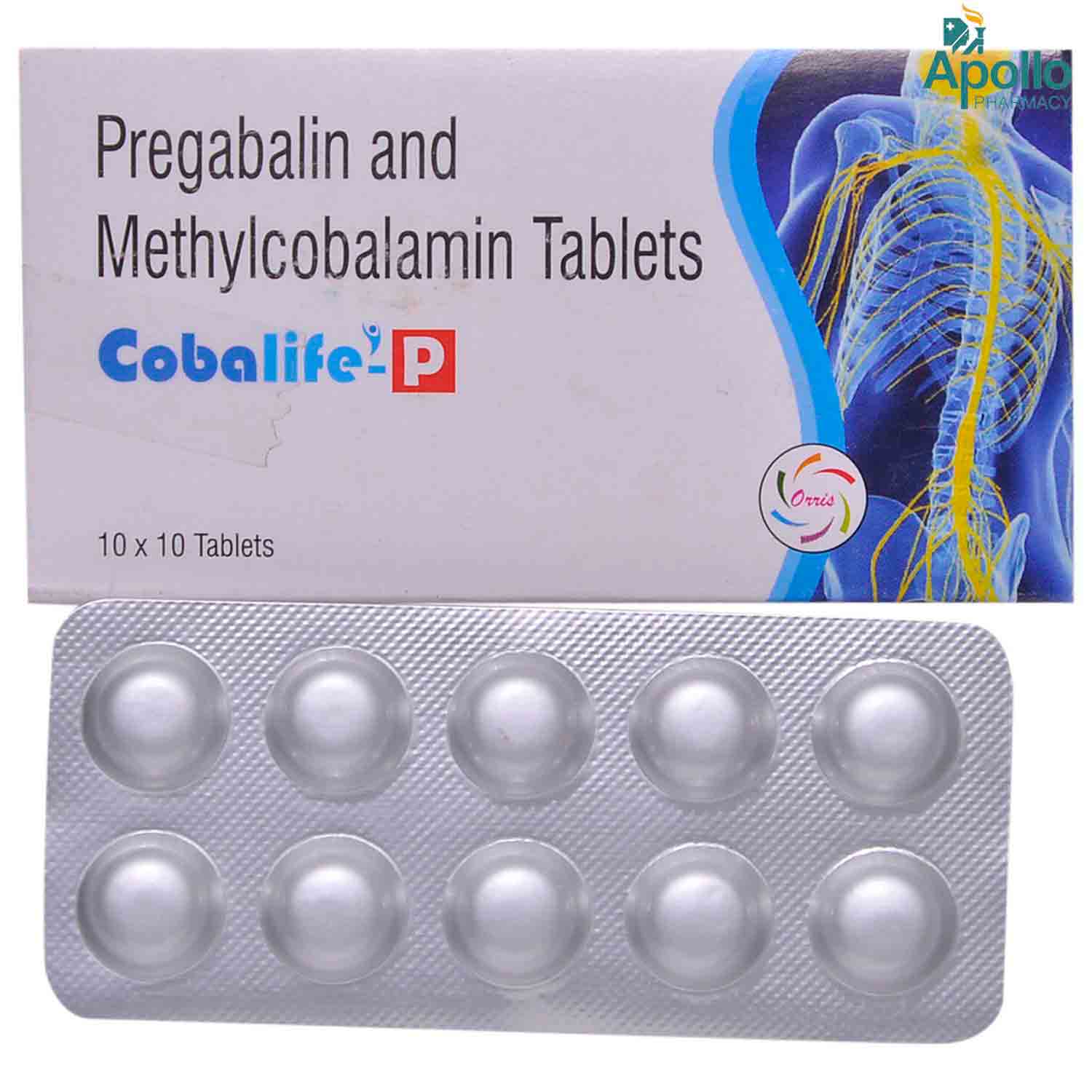 COBALIFE P 75MG TABLET 10'S, Pack of 10 TabletS COBALIFE P 75MG TABLET 10'S, Pack of 10 TabletS
