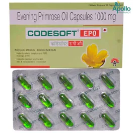 Buy Codesoft EPO Capsule online | Uses, Side Effects, Price and ...