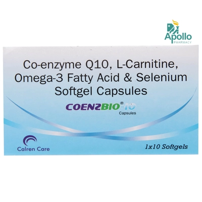 Coenzbio 10 Capsule 10's, Pack of 10 CAPSULES