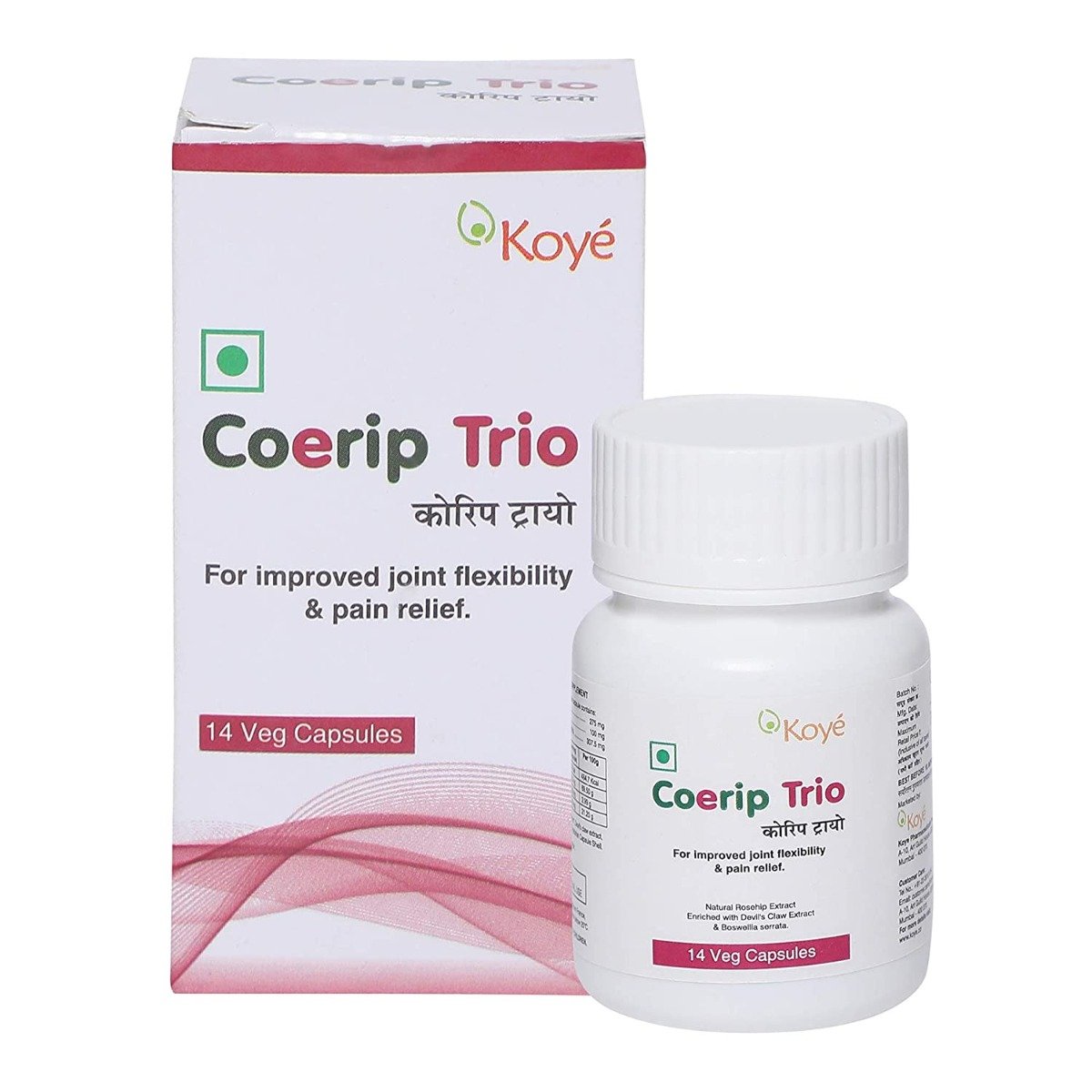 Coerip Trio, 14 Capsules, Pack of 1 Coerip Trio, 14 Capsules, Pack of 1