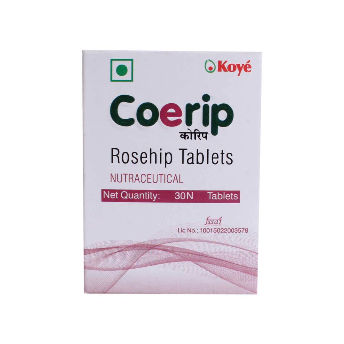 Coerip Tablet 30's, Pack of 1 TABLET Coerip Tablet 30's, Pack of 1 TABLET