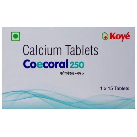 Coecoral 250 Tablet 15's