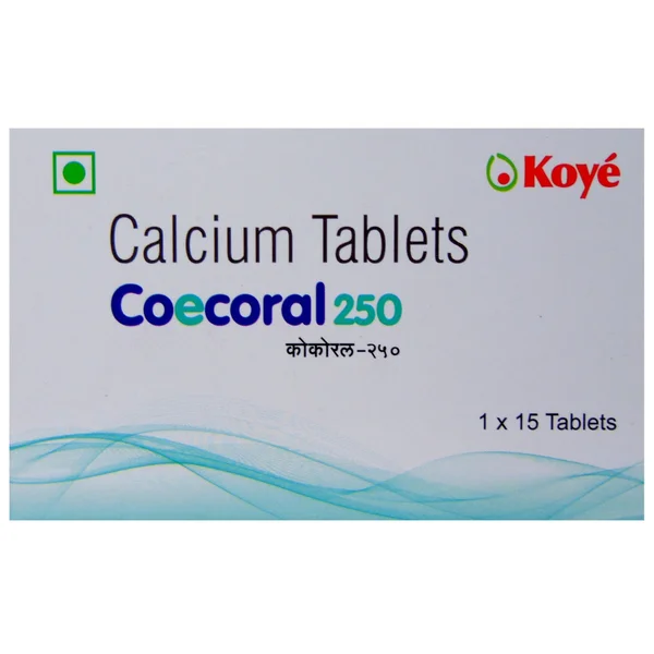 Coecoral 250 Tablet 15's