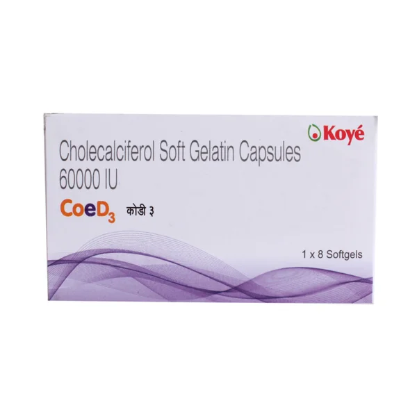 Coed 3 60K Softgel Capsule 8's