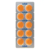 Cofsils Orange Flavour, 10 Lozenges, Pack of 10