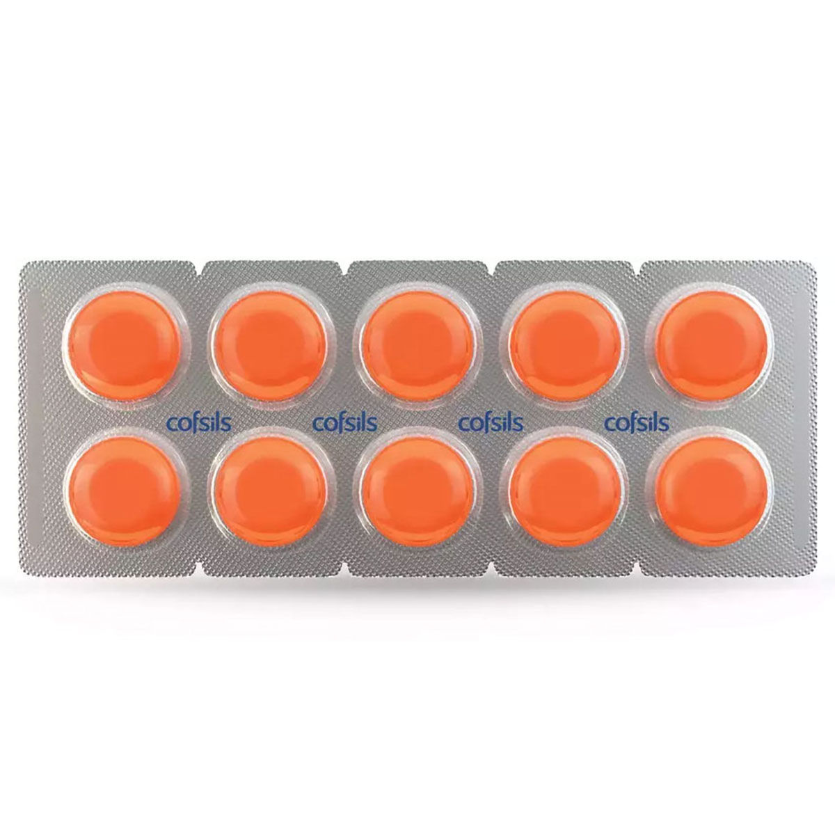 Buy Cofsils Orange Lozenges 10's Online