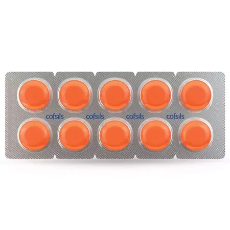 Cofsils Orange Lozenges 10's