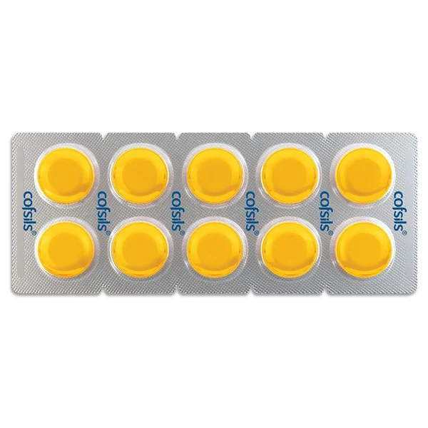 Cofsils Mulethi Flavour, 10 Lozenges, Pack of 10