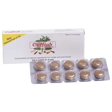 Cofftab Cough Lozenges 10's