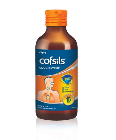 Cofsils Cough Syrup 100 ml, Pack of 1 SYRUP