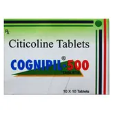 Cognipil 500 Tablet 10's, Pack of 10 TabletS