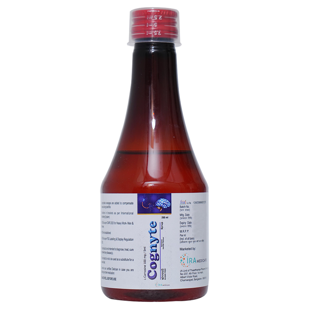 Cognyte Sugar Free Delicious Vanilla Flavour Syrup 200 ml, Pack of 1 Cognyte Sugar Free Delicious Vanilla Flavour Syrup 200 ml, Pack of 1