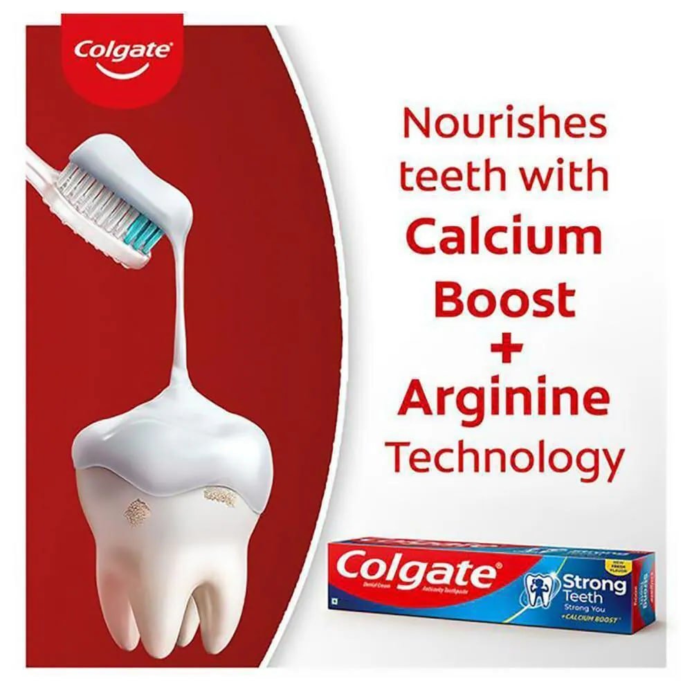 Colgate Strong Teeth Toothpaste, 16 gm, Pack of 1 Colgate Strong Teeth Toothpaste, 16 gm, Pack of 1