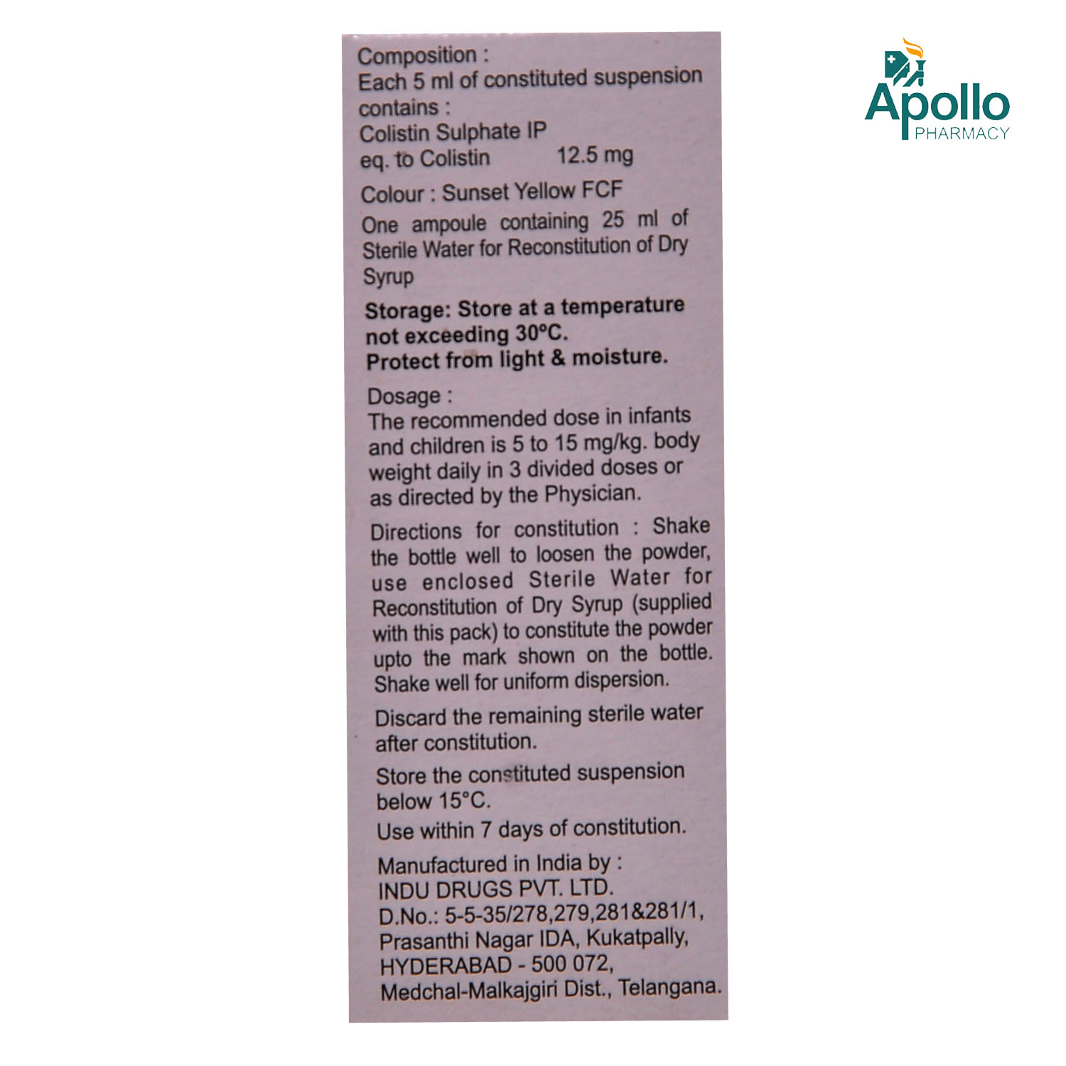 Coligyl Dry Syrup 30 ml, Pack of 1 LIQUID Coligyl Dry Syrup 30 ml, Pack of 1 LIQUID