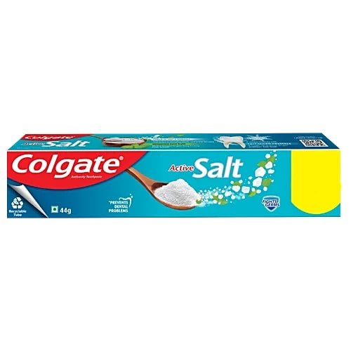 Colgate Active Salt Anticavity Toothpaste, 44 gm, Pack of 1 Colgate Active Salt Anticavity Toothpaste, 44 gm, Pack of 1