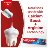 Colgate Strong Teeth Anticavity Toothpaste, 1 Kit (200gm + 100gm + 1 Toothbrush), Pack of 1