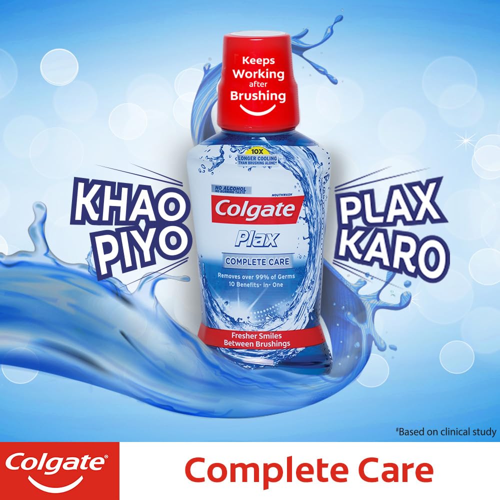 Colgate Plax Complete Care Mouthwash, 250 ml, Pack of 1 Colgate Plax Complete Care Mouthwash, 250 ml, Pack of 1