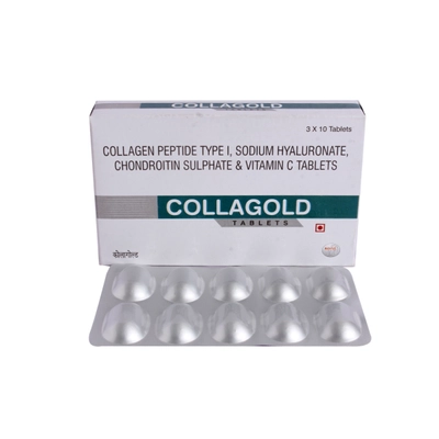 Collagold Tablet 10's, Pack of 10 TABLETS