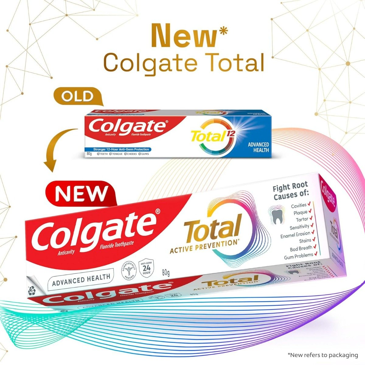 Colgate Total Advanced Health Toothpaste, 80 gm, Pack of 1 Colgate Total Advanced Health Toothpaste, 80 gm, Pack of 1