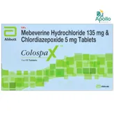 Colospa X Tablet 15's, Pack of 15 TABLETS