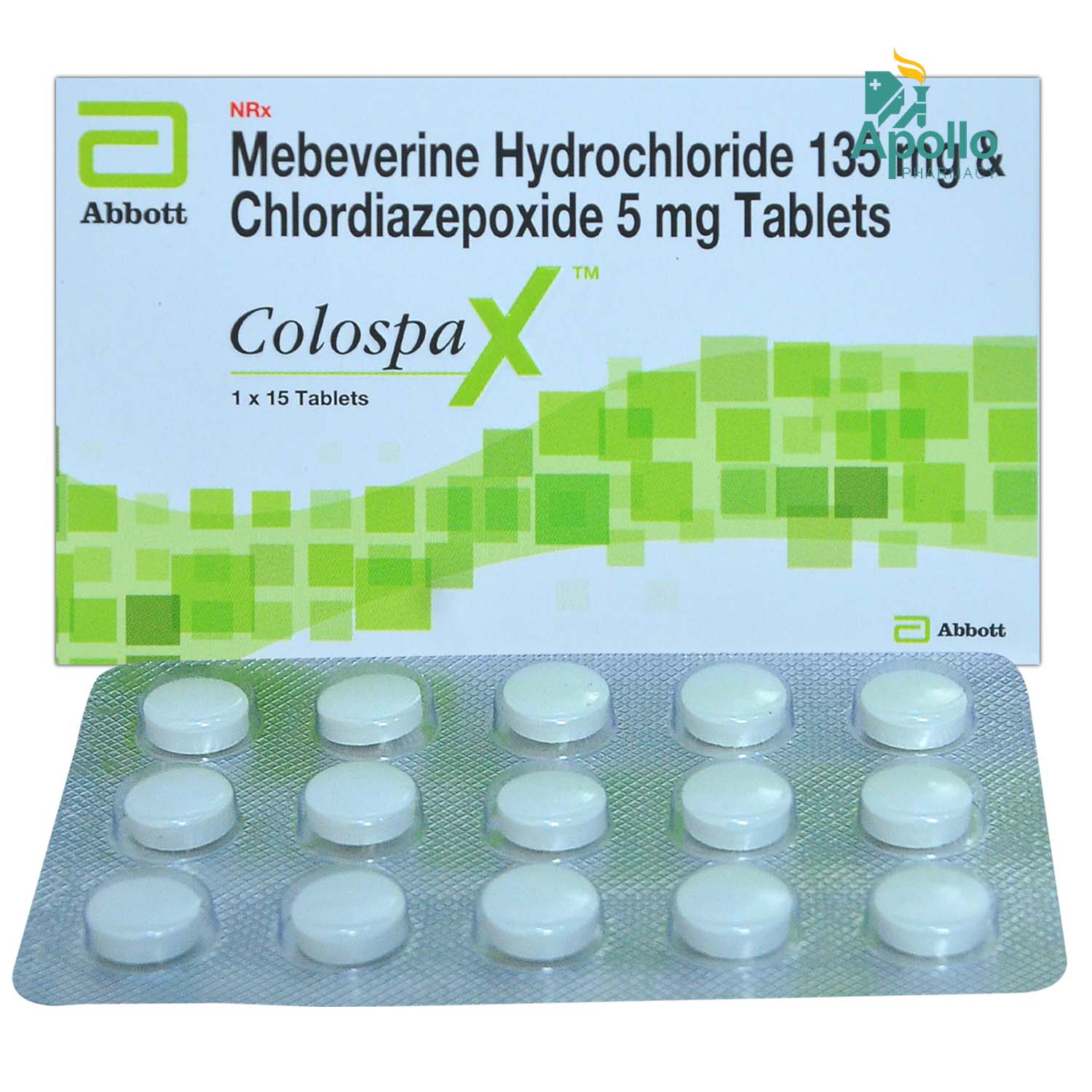 Colospa X Tablet 15's, Pack of 15 TABLETS Colospa X Tablet 15's, Pack of 15 TABLETS