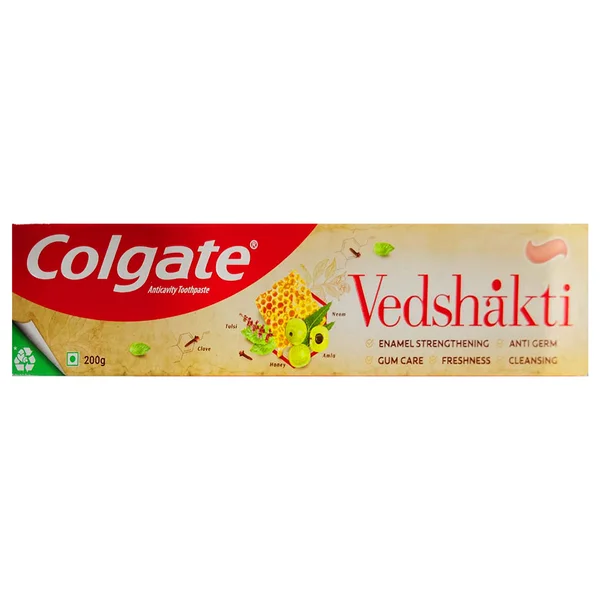 Colgate Vedshakti Anticavity Toothpaste, 200 gm, Pack of 1