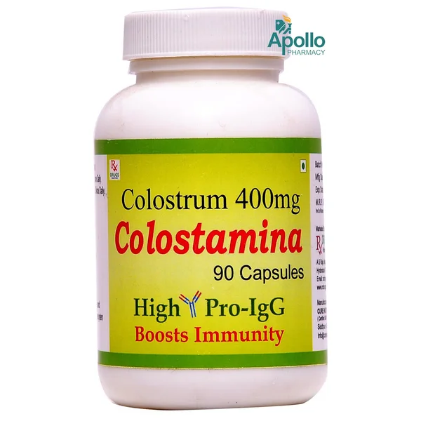 Colostamina Capsule 90's, Pack of 1