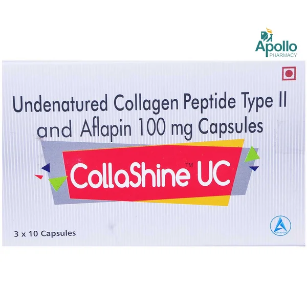 Collashine UC Capsule 10's, Pack of 10 CAPSULES