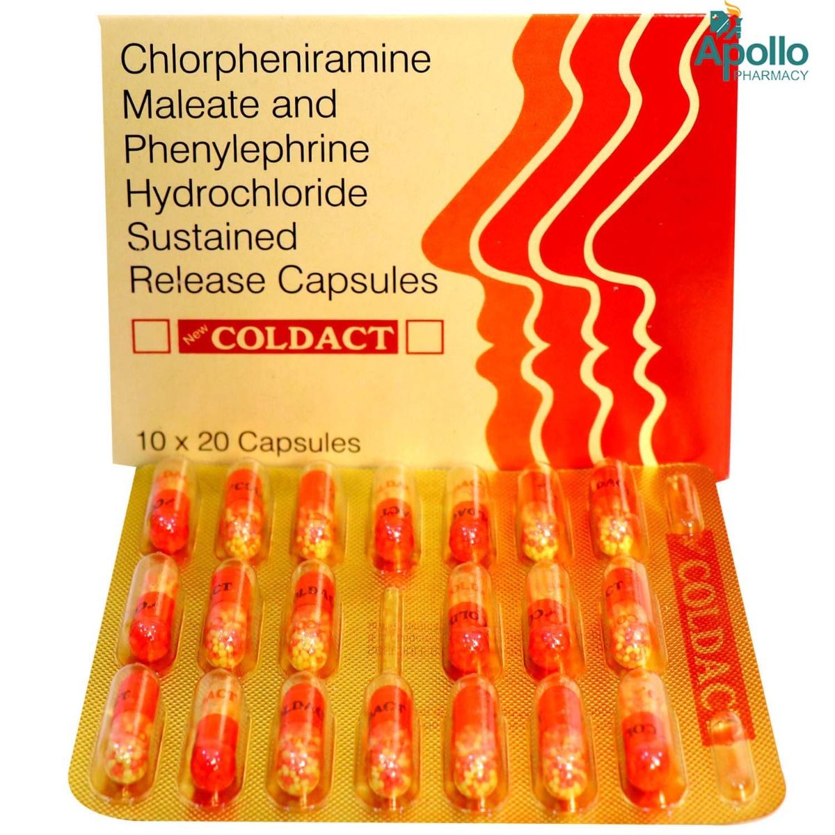 Buy New Coldact Capsule online | Uses, Side Effects, Price and ...