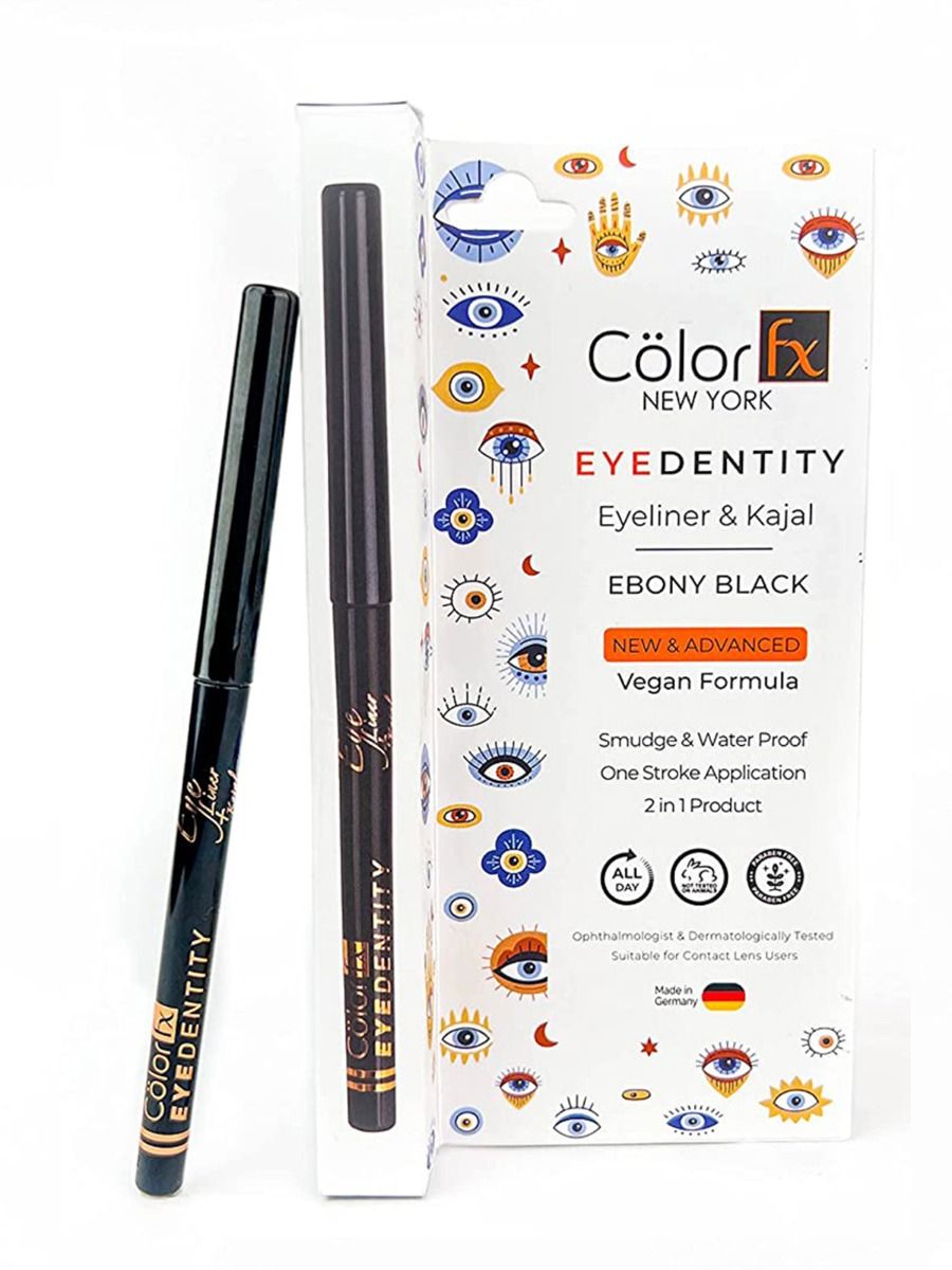 Color FX Eyedentity Ebony Black Kajal and Eyeliner 153, 1 Count Price