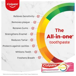 Colgate Tr Buy Colgate Total Sensitive Toothpaste, 120 gm | 19 Minutes Delivery ...