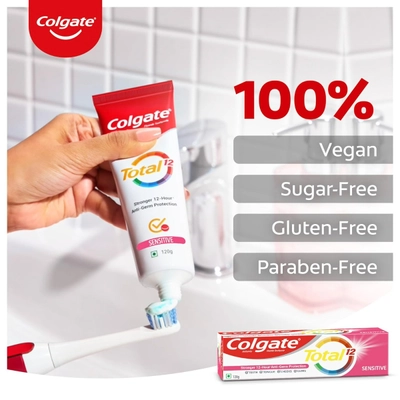 Colgate Total Sensitive Toothpaste, 120 gm, Pack of 1