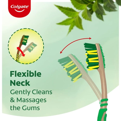 Colgate Zig Zag Neem Soft Tooth Brush 3'S, Pack of 1