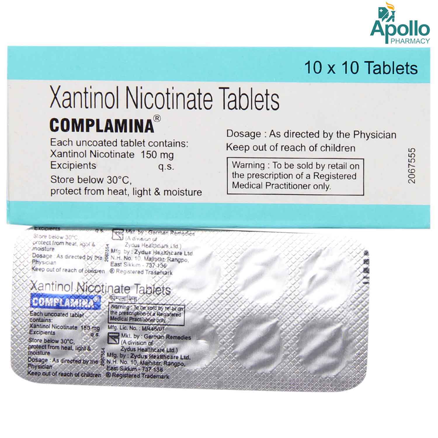 Complamina Tablet 10's, Pack of 10 TABLETS Complamina Tablet 10's, Pack of 10 TABLETS